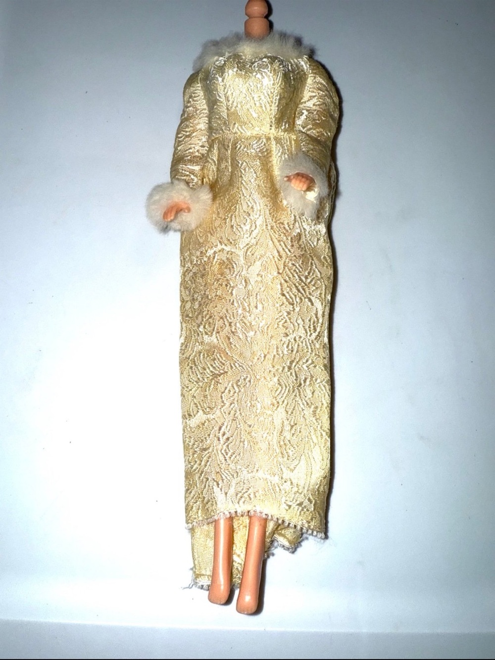 Vintage Barbie Winter Wedding Dress 1880